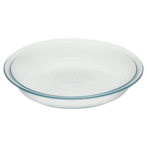 9 Inch Glass Pie Plate for Baking and Freezing, Pyrex