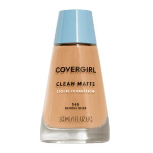 CoverGirl Clean Matte Liquid Foundation 1.0 fl  oz...Color: 540 Natural Beige