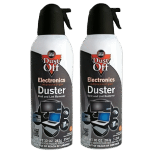 Dust-Off Disposable Compressed Gas Duster, 10 oz Can